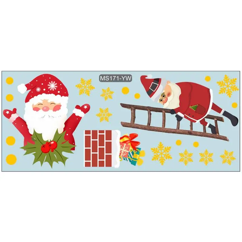 Christmas Wall Stickers Cute Santa Claus Snowflake Elk Window Glass Stickers For New Year 2023 Xmas Party Home Wall Decal
Christmas Wall Stickers Cute Santa Claus Snowflake Elk Window Glass Stickers For New Year 2023 Xmas Party Home Wall Decal