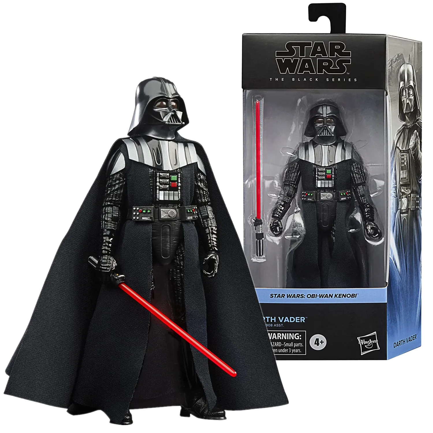 

Hasbro Star Wars The Black Series Darth Vader Toy 6-Inch-Scale OBI-Wan Kenobi Collectible Action Figure Model Toy for Kids F4359
