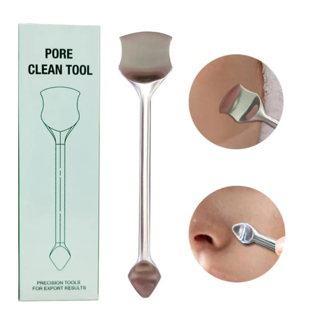 New Stainless Steel Pore Cleaner Tool Acne Blackhead Removal Dots Cleaner Black Head Pore Cleaner Deep Cleansing Face Skin Care
New Stainless Steel Pore Cleaner Tool Acne Blackhead Removal Dots Cleaner Black Head Pore Cleaner Deep Cleansing Face Skin Care