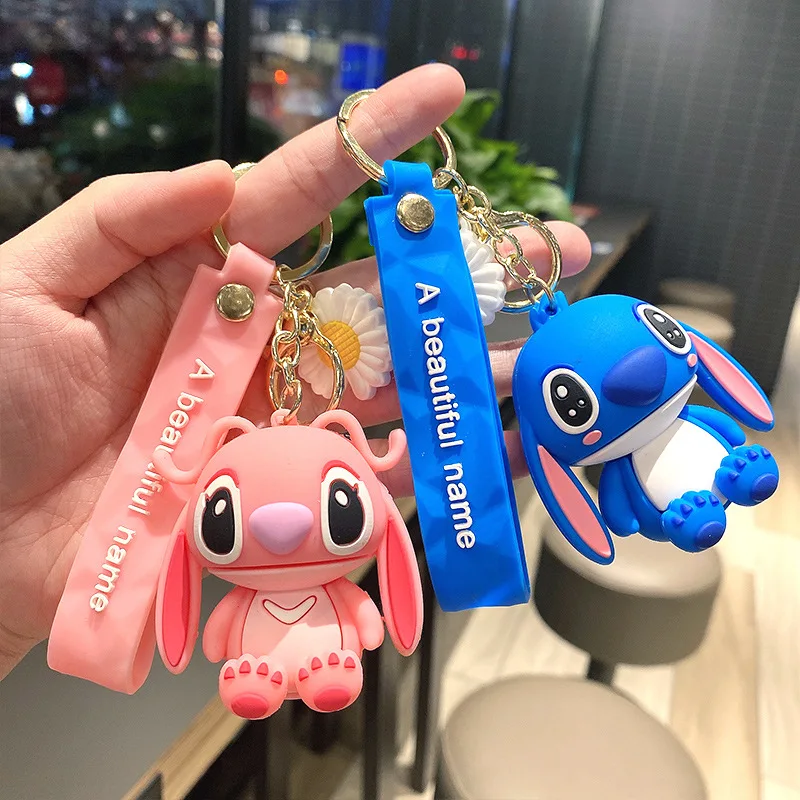 Disney Lilo Stitch Cartoon Anime Daisy Pendant Keychain Car Key Chain Key Ring Keyring Phone Bag Ornament Fashion Jewelry Gifts
Disney Lilo Stitch Cartoon Anime Daisy Pendant Keychain Car Key Chain Key Ring Keyring Phone Bag Ornament Fashion Jewelry Gifts