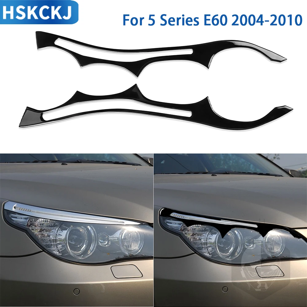 Аксессуары для BMW 5 серий E60 2004 2006 2007 2008 2009 2010 Автомобильная черная пластиковая лампа для бровей декоративная наклейка
Аксессуары для BMW 5 серий E60 2004 2006 2007 2008 2009 2010 Автомобильная черная пластиковая лампа для бровей декоративная наклейка