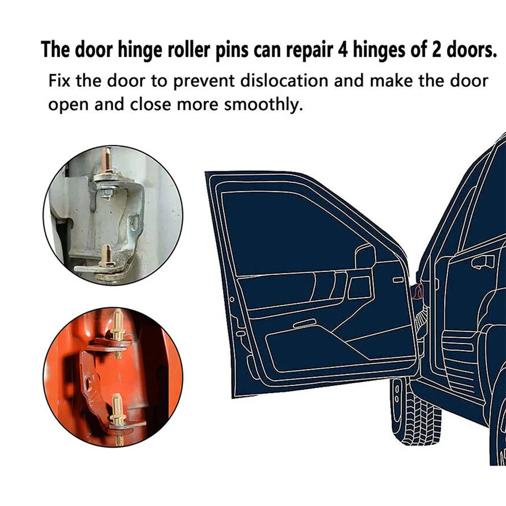 1 Set Front Door Hinge Roller Pin And Bushing 19299324 8902553 38453p Repair Kit For Chevy 1999-2007 Automobile Accessories
1 Set Front Door Hinge Roller Pin And Bushing 19299324 8902553 38453p Repair Kit For Chevy 1999-2007 Automobile Accessories