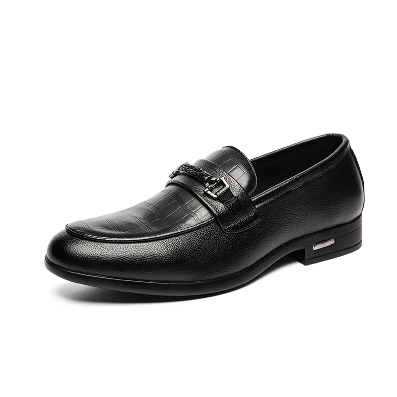 Trendy Leather Slip On Men's Loafers Shoes All Season Outdoor Men's Driving Shoes Metal Decorating Men's Casual Leather Shoes
Trendy Leather Slip On Men's Loafers Shoes All Season Outdoor Men's Driving Shoes Metal Decorating Men's Casual Leather Shoes