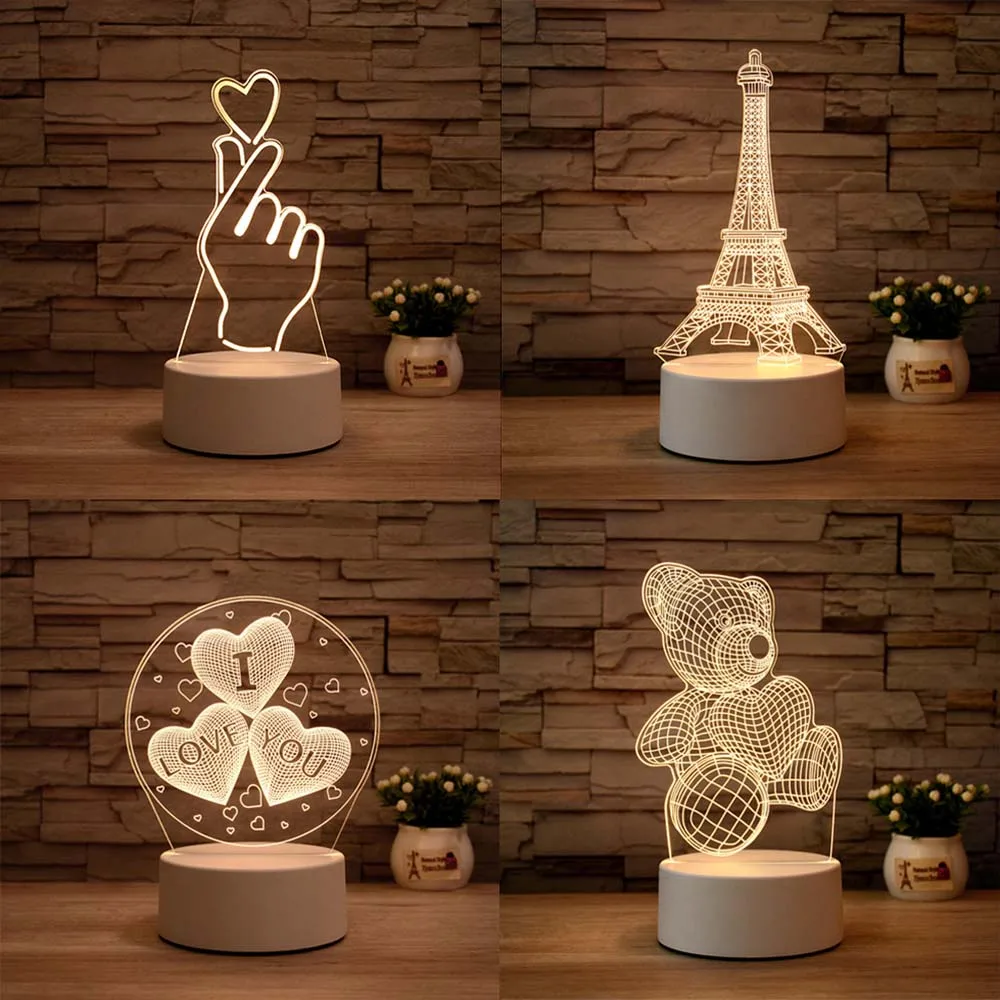 Valentine's Day Gift Love 3D Lamp Acrylic LED Night Light Birthday Mother's Day Wedding Present Easter Decoration
Valentine's Day Gift Love 3D Lamp Acrylic LED Night Light Birthday Mother's Day Wedding Present Easter Decoration