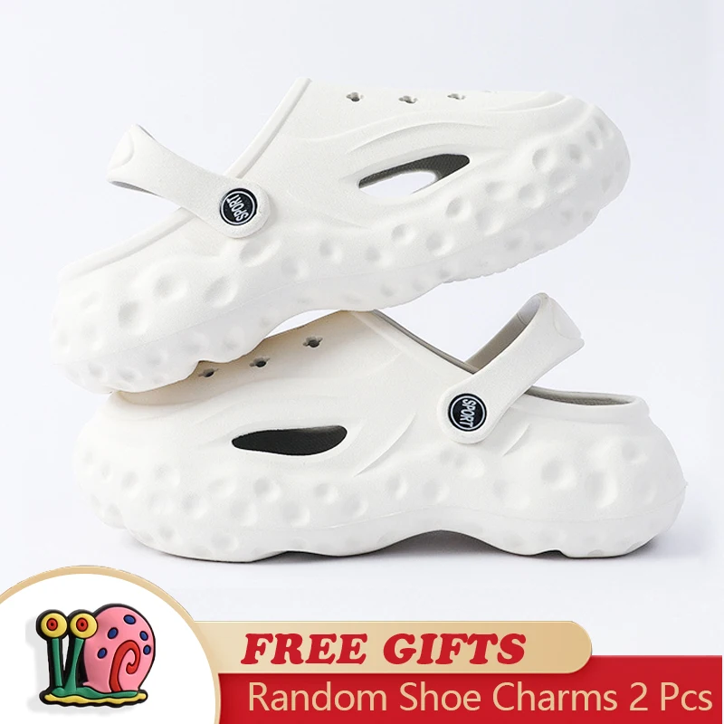 6.5CM Platform Women Vented Clogs Sandals Platform Summer Outdoor Slippers Beach Slides Brand New Soft and Comfortable Shoes
6.5CM Platform Women Vented Clogs Sandals Platform Summer Outdoor Slippers Beach Slides Brand New Soft and Comfortable Shoes