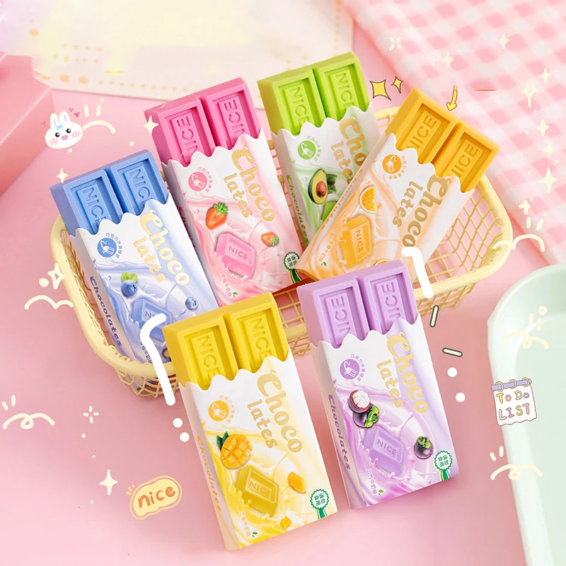 Cartoon Chocolate Design Eraser Kawaii Large Eraser Student Painting Writing Pencil Eraser Korean Stationery for School Office
Cartoon Chocolate Design Eraser Kawaii Large Eraser Student Painting Writing Pencil Eraser Korean Stationery for School Office