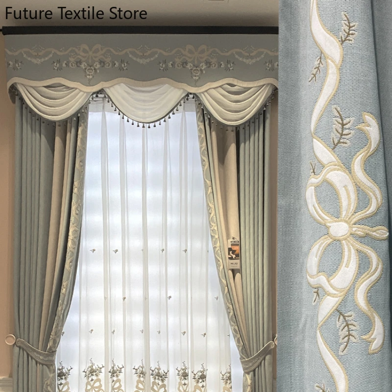 Новые американские французские Роскошные шторы для гостиной, спальни, затемняющие высококачественные плотные шенилловые шторы с вышивкой ...
Новые американские французские Роскошные шторы для гостиной, спальни, затемняющие высококачественные плотные шенилловые шторы с вышивкой ...