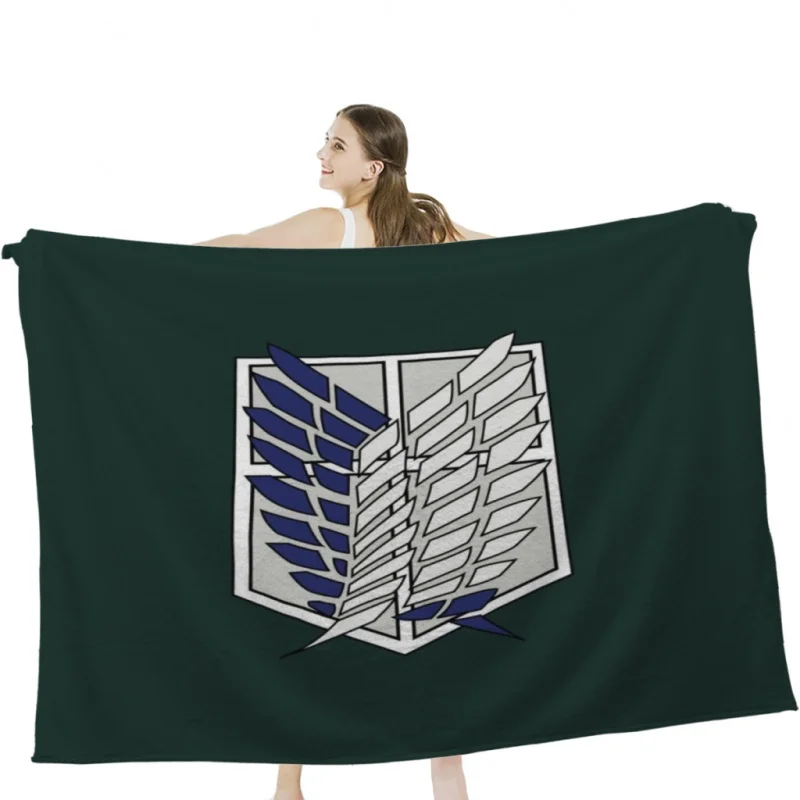 Attack on Titan Survey Corps Scout Regiment Throw Blanket Soft Velvet Blanket Travel Bedding Blanket
Attack on Titan Survey Corps Scout Regiment Throw Blanket Soft Velvet Blanket Travel Bedding Blanket