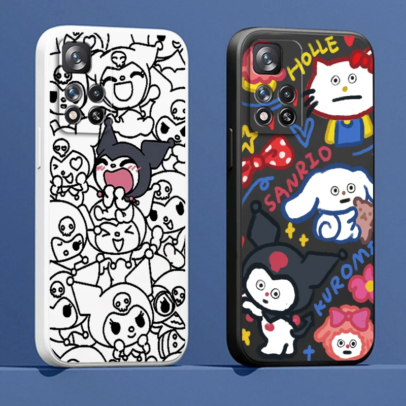 Kulome Melody Sanrio Art Cute Liquid Rope TPU Funda Phone Case For Xiaomi Redmi Note 11 11S 11T 10S 10 9S 9T 9 8T 8 Pro Plus 5G
Kulome Melody Sanrio Art Cute Liquid Rope TPU Funda Phone Case For Xiaomi Redmi Note 11 11S 11T 10S 10 9S 9T 9 8T 8 Pro Plus 5G