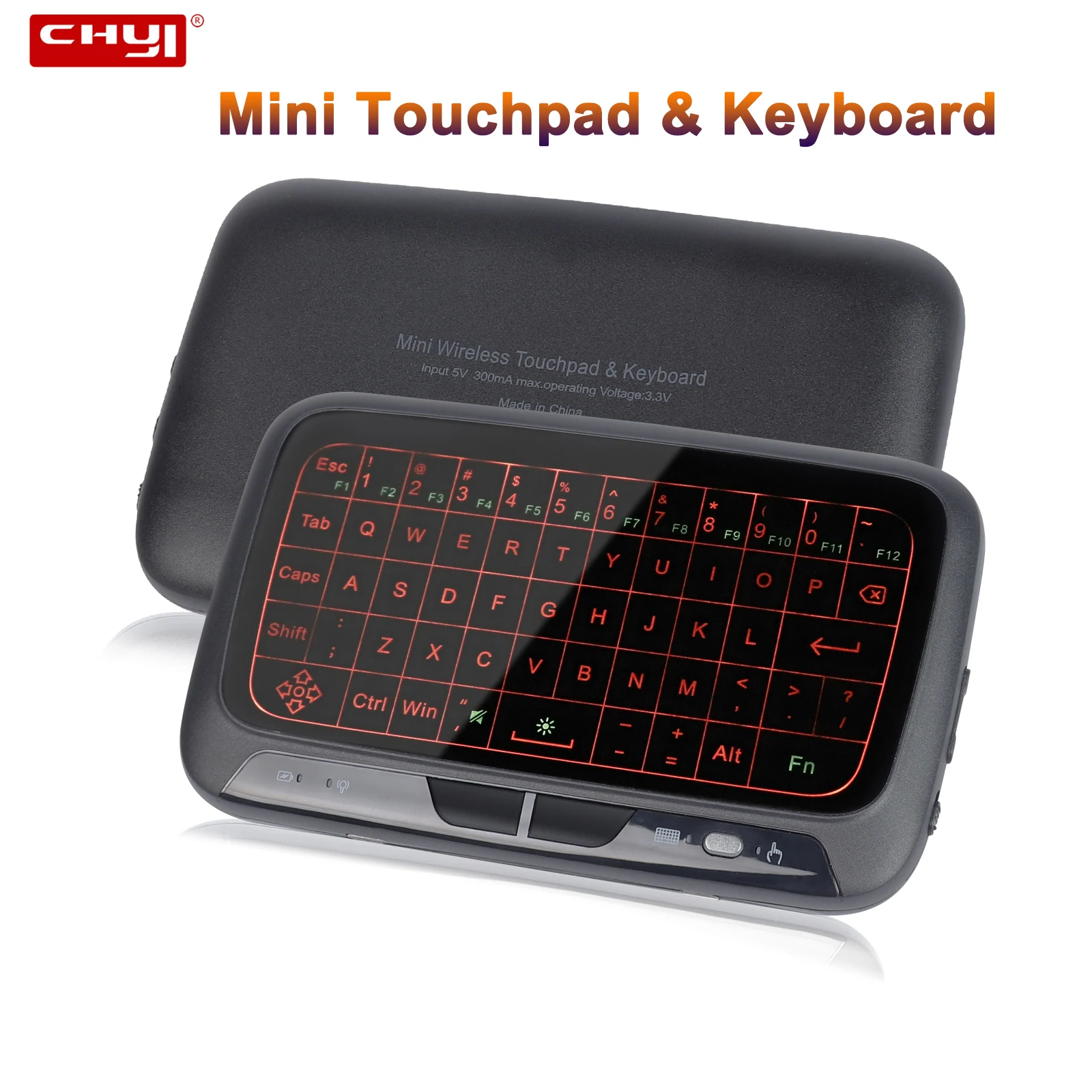 Mini Wirelss Touchpad Keyboard Rechargable USB Ergonomic Keyboard With Backlight Gaming Portable Keypad For Laptop PC TV Box
Mini Wirelss Touchpad Keyboard Rechargable USB Ergonomic Keyboard With Backlight Gaming Portable Keypad For Laptop PC TV Box