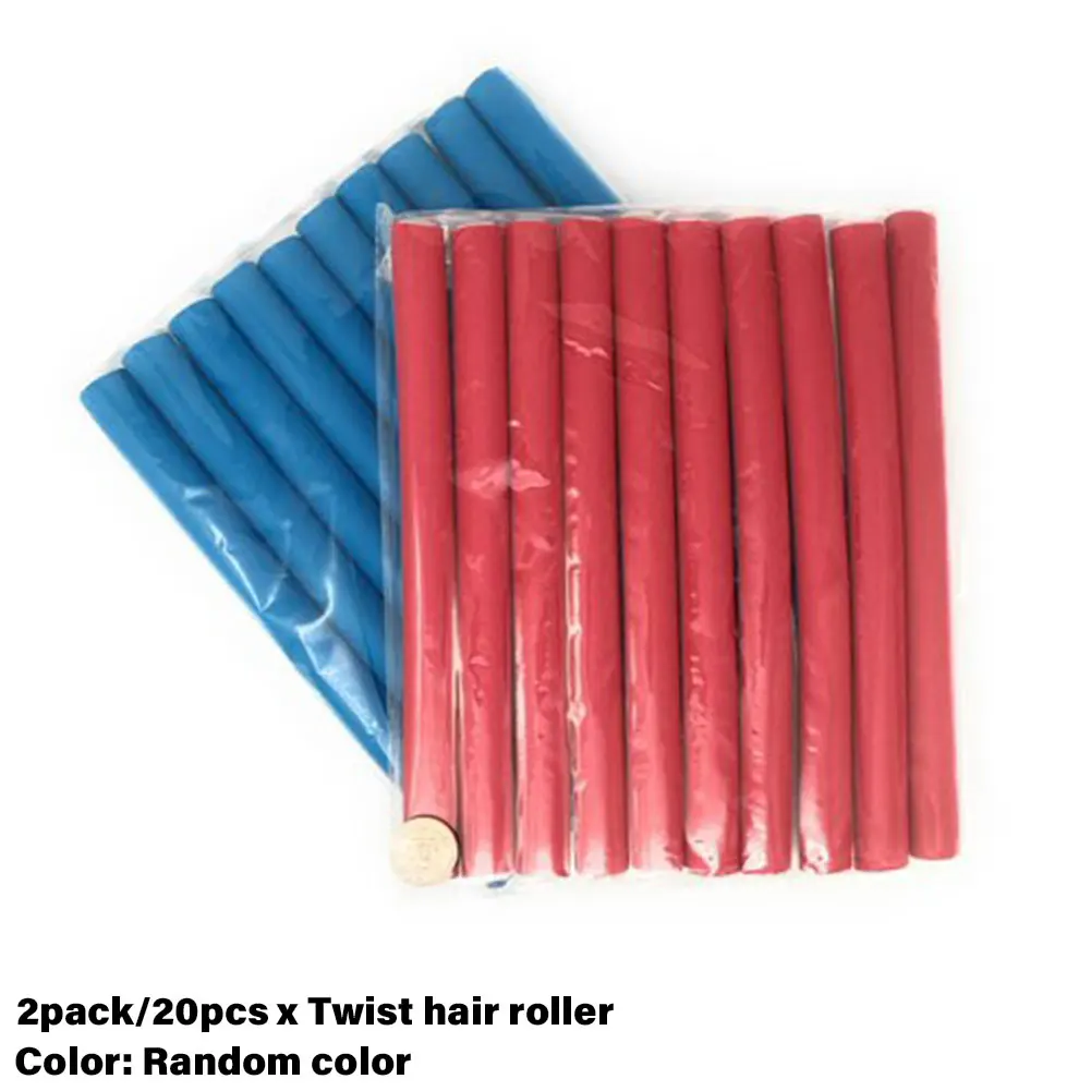 2pack/20pcs Curling Solid Reusable Salon Soft Foam Durable Random Color Home Twist Hair Roller Women Girl Portable Professional
2pack/20pcs Curling Solid Reusable Salon Soft Foam Durable Random Color Home Twist Hair Roller Women Girl Portable Professional
