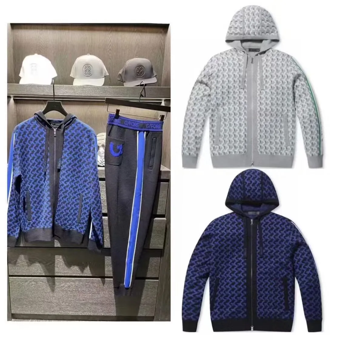 G4 Golf Cushion Knitted Hooded Classic Jacquard Jacket Men's Long Sleeve Sports Golf Jacket
G4 Golf Cushion Knitted Hooded Classic Jacquard Jacket Men's Long Sleeve Sports Golf Jacket