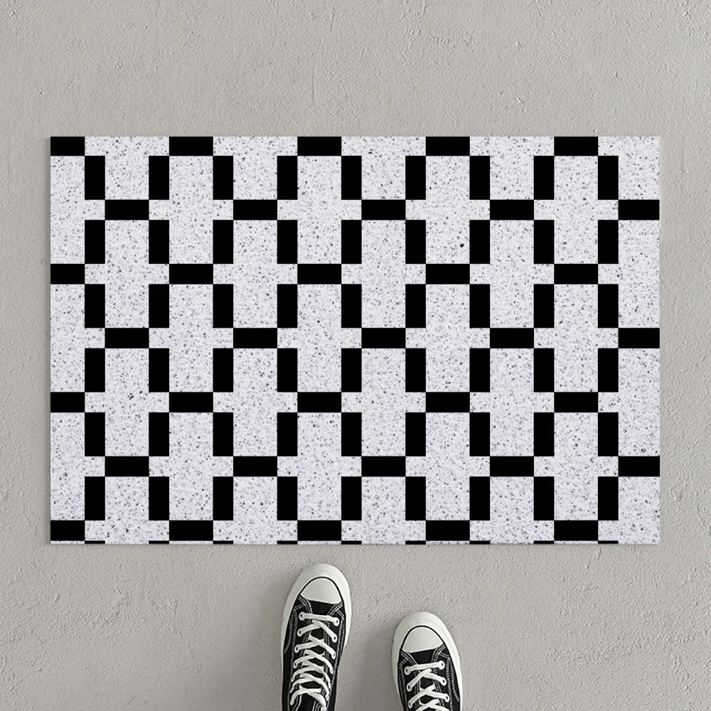 Geometric Pattern Doormat Doorway Porch Wire Ring Doormat Household Carpet Entrance Mat Floor Mat Kitchen Rug Home Textile
Geometric Pattern Doormat Doorway Porch Wire Ring Doormat Household Carpet Entrance Mat Floor Mat Kitchen Rug Home Textile