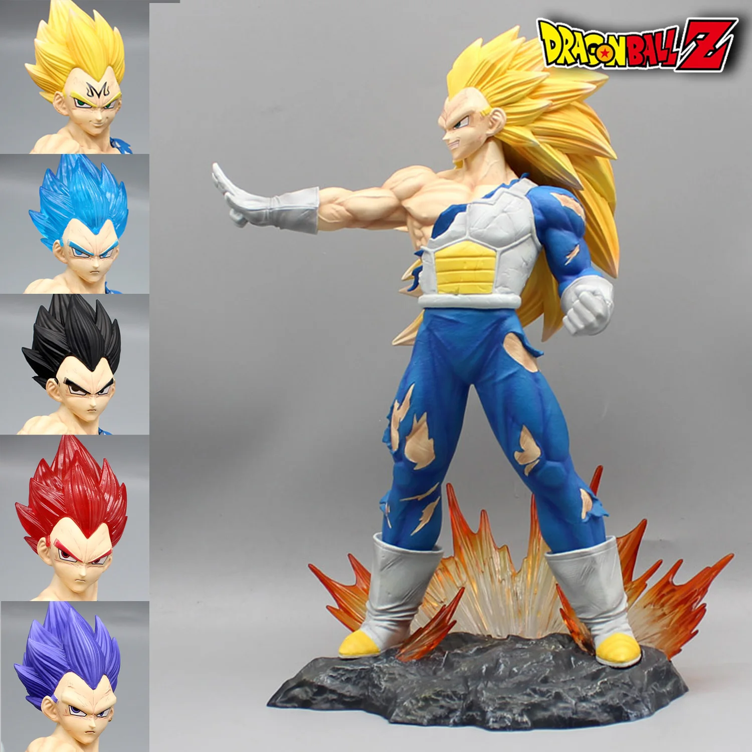 29cm Dragon Ball Vegeta Figure Anime Figures Super Saiyan3 Majin Vegeta Figurine PVC Statue Model Collectible Ornament Toy Gifts 
29cm Dragon Ball Vegeta Figure Anime Figures Super Saiyan3 Majin Vegeta Figurine PVC Statue Model Collectible Ornament Toy Gifts