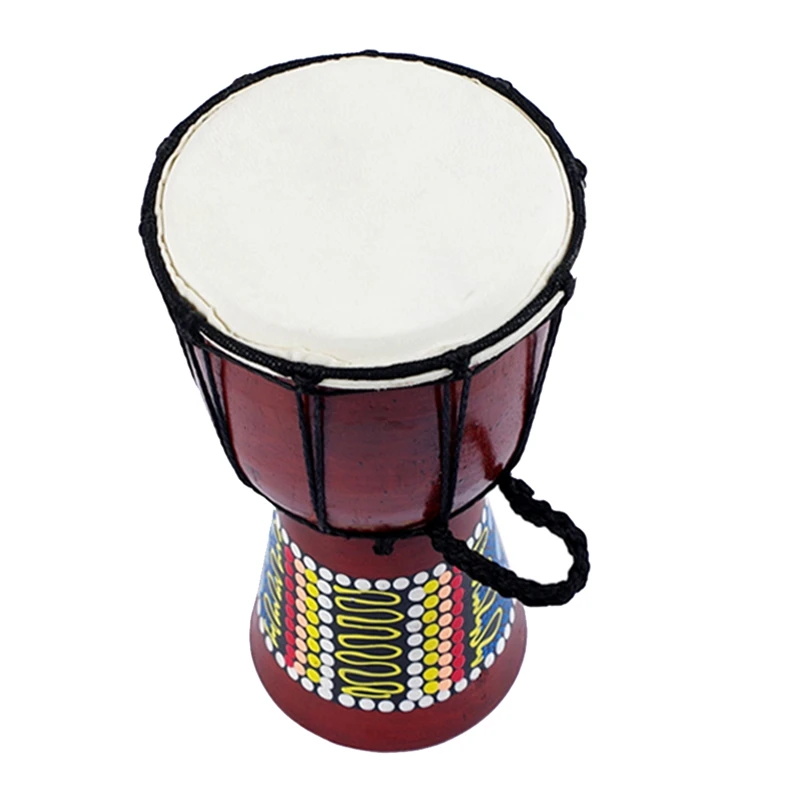 

5-дюймовый профессиональный Африканский Djembe барабан, хороший звук, перкуссионный музыкальный инструмент, ручной барабан, Африканский барабан