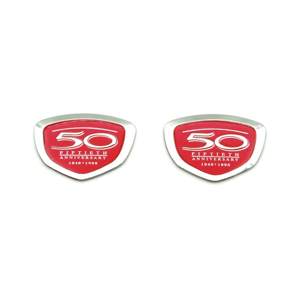 

Motorcycle Emblem Label Logo Shell Body Fairing Decal For Honda Dio AF24 AF38 AF52 Julio AF52E 50th Anniversary 3D Parts Sticker