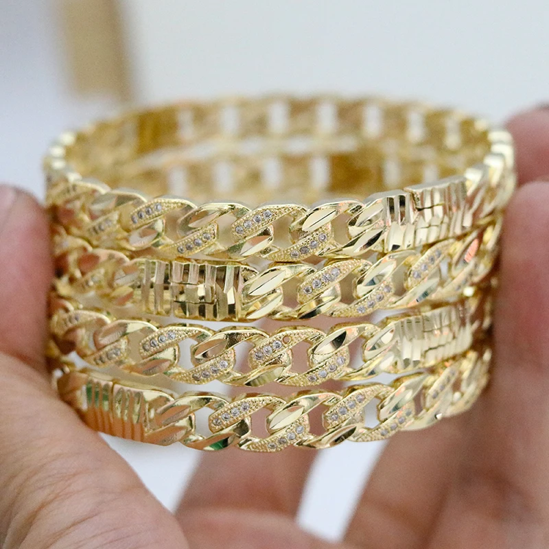 Bangla African Luxury Dubai Bracelet For Girls With White Rhinestone Jewelry Saudi Arabia Bracelet Habesha Indian Bridal Gift
Bangla African Luxury Dubai Bracelet For Girls With White Rhinestone Jewelry Saudi Arabia Bracelet Habesha Indian Bridal Gift