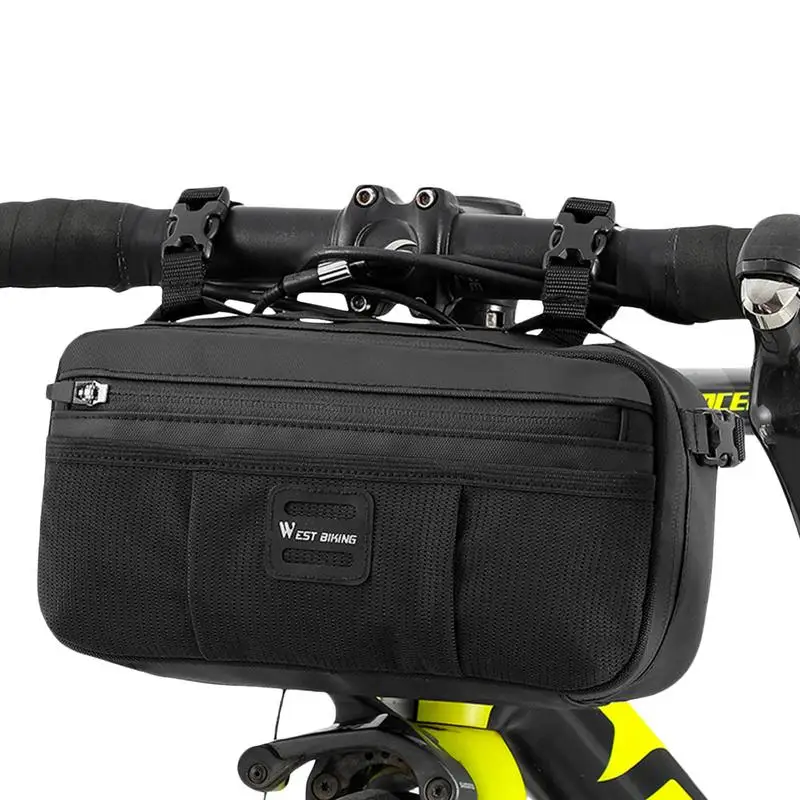 Bike Handlebar Bag Waterproof Bicycle Basket 3L Beam Bag MTB Bike Front Bag Polyester Saddle Bag For Cycling Bike Accessories
Bike Handlebar Bag Waterproof Bicycle Basket 3L Beam Bag MTB Bike Front Bag Polyester Saddle Bag For Cycling Bike Accessories