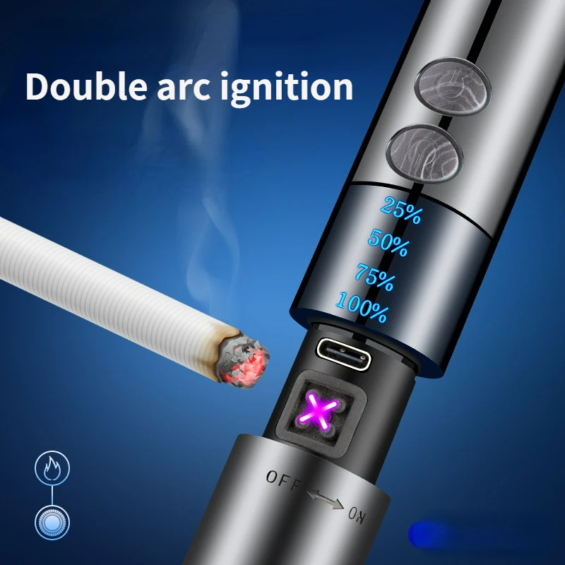 USB перезаряжаемая курительная электрическая металлическая зажигалка для парня, отца, девушки, подарок, стандартная ультратонкая плазменна...
USB перезаряжаемая курительная электрическая металлическая зажигалка для парня, отца, девушки, подарок, стандартная ультратонкая плазменна...