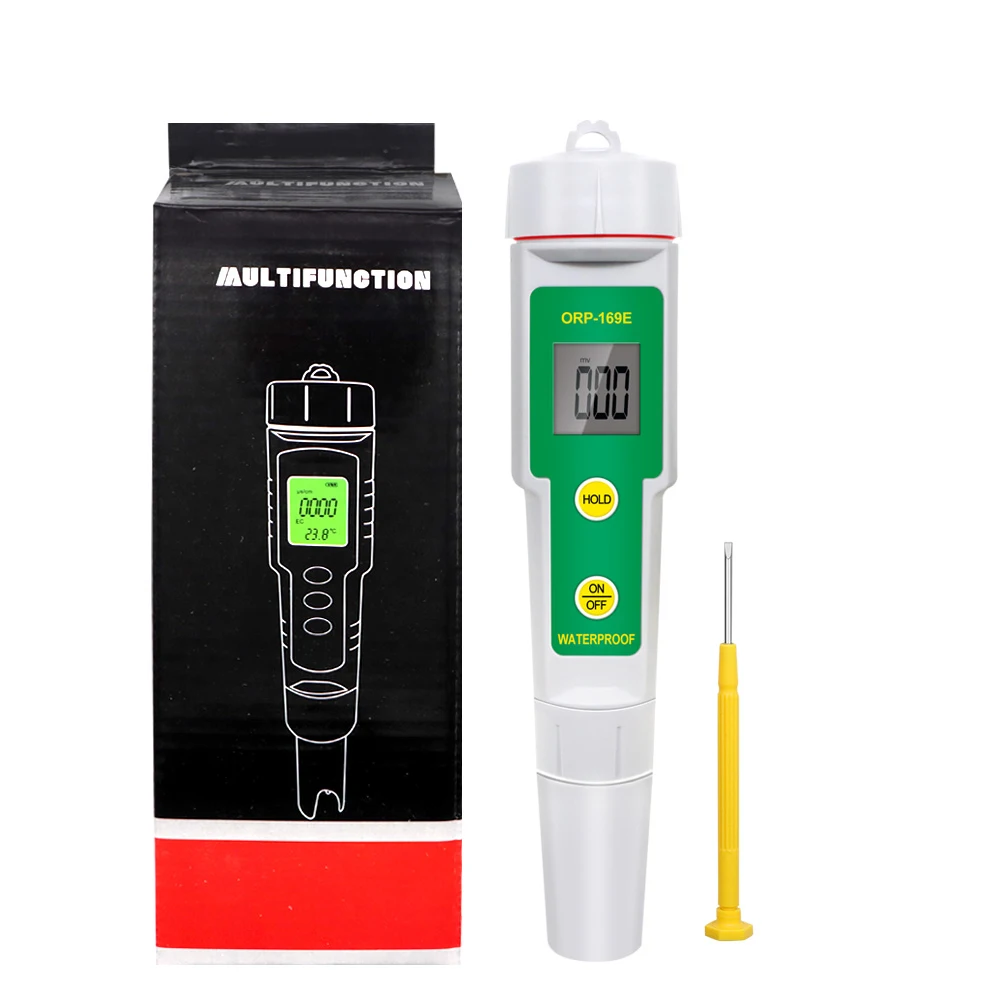 ORP-169E Waterproof ORP/Redox Meter High Quality ORP Meter Water Quality Tester for Hydrogen Generator 40% Off
ORP-169E Waterproof ORP/Redox Meter High Quality ORP Meter Water Quality Tester for Hydrogen Generator 40% Off