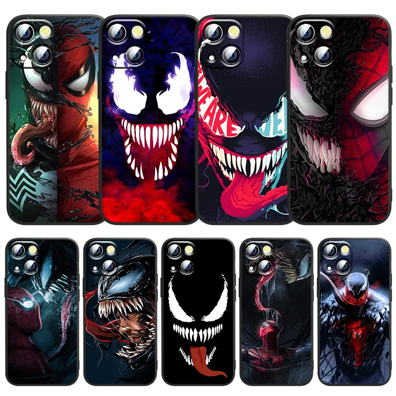 Venom Superhero Spiderman Phone Case For Apple iPhone 14 13 12 11 SE XS XR X 7 8 6 5 mini Plus Pro MAX 2020 Black FUndas TPU
Venom Superhero Spiderman Phone Case For Apple iPhone 14 13 12 11 SE XS XR X 7 8 6 5 mini Plus Pro MAX 2020 Black FUndas TPU