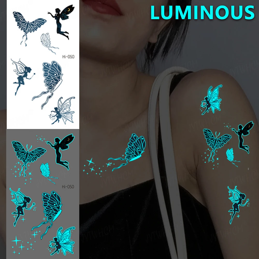 Blue Luminous Tattoo Sticker Moon Star Waterproof Nice Glowing Temporary Tattoo Wrist Couple Fake Tattoo Body Art Female Male
Blue Luminous Tattoo Sticker Moon Star Waterproof Nice Glowing Temporary Tattoo Wrist Couple Fake Tattoo Body Art Female Male