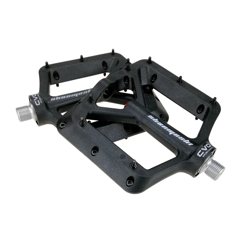 Shanmashi Bike Pedals Nylon Bicycle Pedal Flat Sealed Non-Slip Pedals Platform for MTB Road Bike
Shanmashi Bike Pedals Nylon Bicycle Pedal Flat Sealed Non-Slip Pedals Platform for MTB Road Bike
