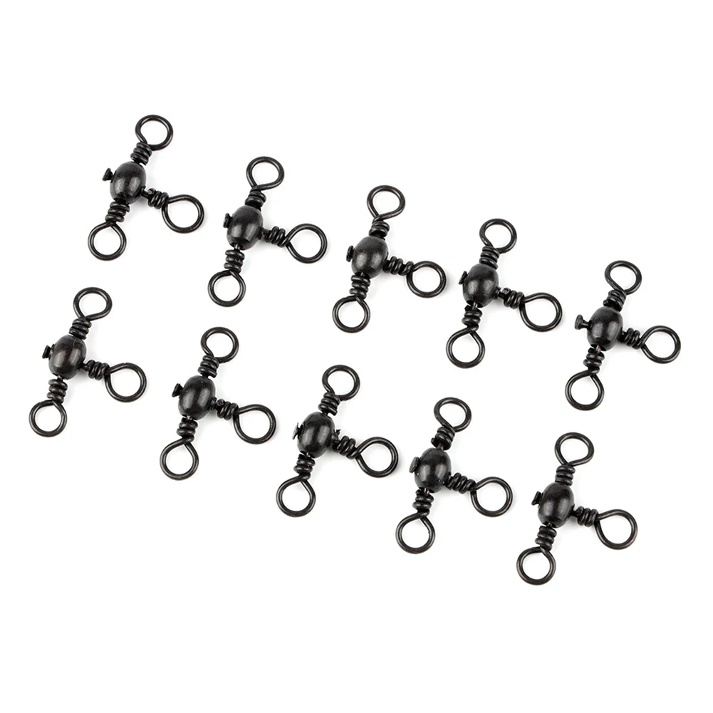 10pc Fishing Three 3 Way Barrel Fishing Swivels Connector Cross-Line 8 Rolling Coarse Swivel Tackle Accessories
10pc Fishing Three 3 Way Barrel Fishing Swivels Connector Cross-Line 8 Rolling Coarse Swivel Tackle Accessories