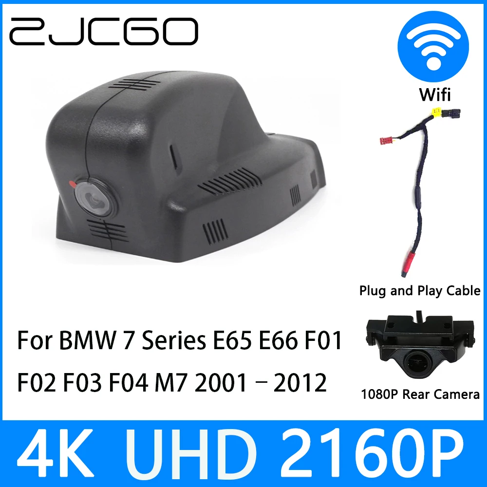 Видеорегистратор ZJCGO 4K UHD 2160P для BMW 7 серии E65 E66 F01 F02 F03 F04 M7 2001-2012
Видеорегистратор ZJCGO 4K UHD 2160P для BMW 7 серии E65 E66 F01 F02 F03 F04 M7 2001-2012