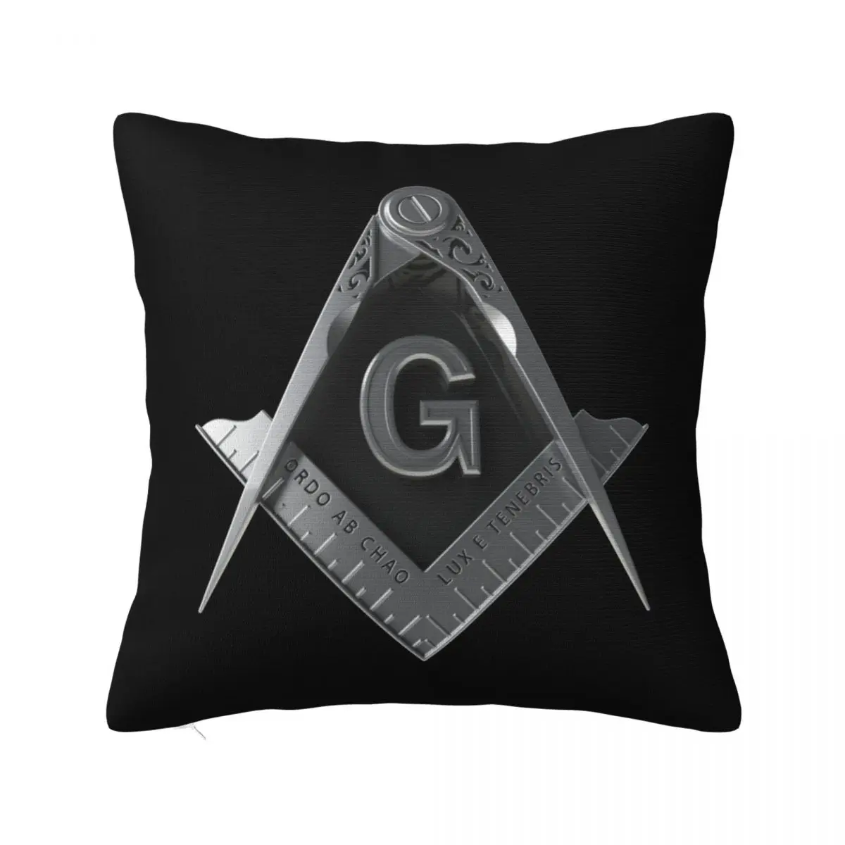 Freemason Silver Masonic Pillowcase Printed Fabric Cushion Cover Gift Throw Pillow Case Cover Home Zipper 18" 
Freemason Silver Masonic Pillowcase Printed Fabric Cushion Cover Gift Throw Pillow Case Cover Home Zipper 18"