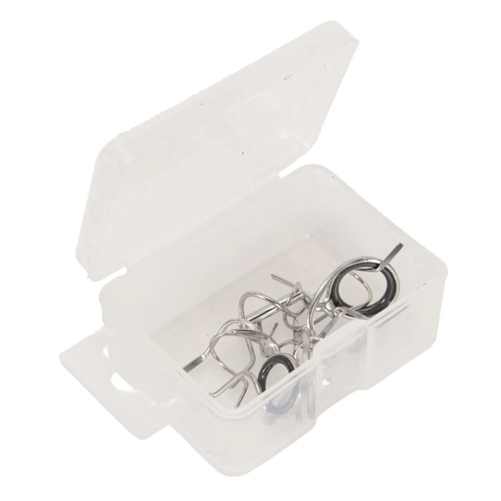 11pcs Fly Fishing Rod Guide Eye Set Guide Ring Tip Hook Rod Repair Kit Stainless Steel Fish Tackle Fishing Accessories Tools
11pcs Fly Fishing Rod Guide Eye Set Guide Ring Tip Hook Rod Repair Kit Stainless Steel Fish Tackle Fishing Accessories Tools