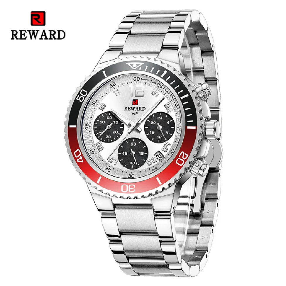 2022 New REWARD Quartz Watches for Men Fashion Multi-function Wrist Watches Solid Stainless Steel Watch Gift for him
2022 New REWARD Quartz Watches for Men Fashion Multi-function Wrist Watches Solid Stainless Steel Watch Gift for him