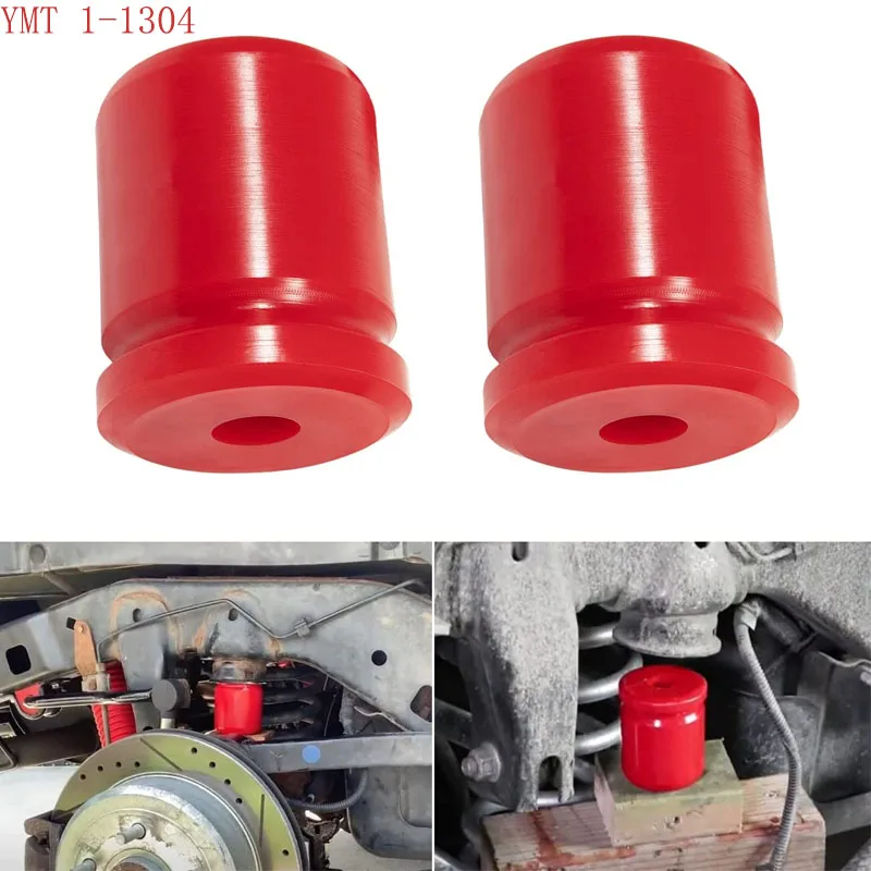 YMT 1-1304 Rear Polyethylene Bump Stop Speedbump Compatible with 2007-2018 Jeep Wrangler JK/JKU Sport Sahara Rubicon (Red, 2PC)
YMT 1-1304 Rear Polyethylene Bump Stop Speedbump Compatible with 2007-2018 Jeep Wrangler JK/JKU Sport Sahara Rubicon (Red, 2PC)