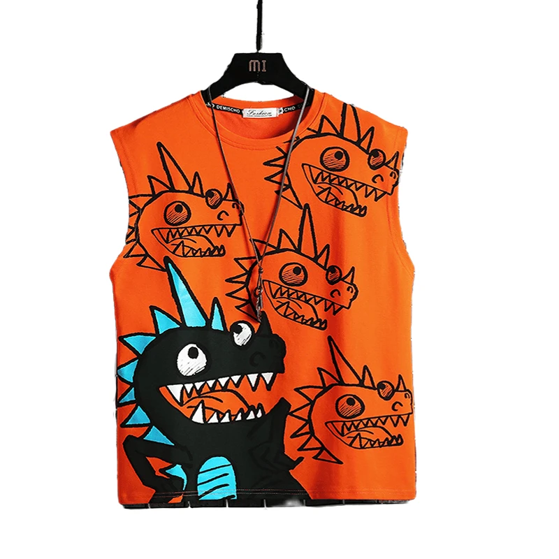 Mens Clothes Summer Thin Ice Silk Vest Men's Outer Wear Loose Sports Fitness Waistcoats Sleeveless T-Shirts Mens Trendy Brands
Mens Clothes Summer Thin Ice Silk Vest Men's Outer Wear Loose Sports Fitness Waistcoats Sleeveless T-Shirts Mens Trendy Brands