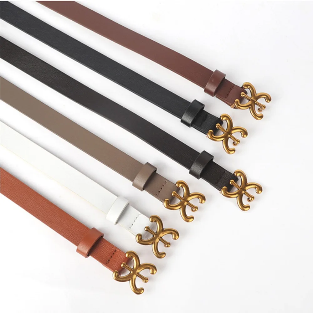 Fashion Designer Belts For Women Brand Trendy High Quality Luxury Female PU Leather Men Belt Retro Metal C Buckle Waistband
Fashion Designer Belts For Women Brand Trendy High Quality Luxury Female PU Leather Men Belt Retro Metal C Buckle Waistband