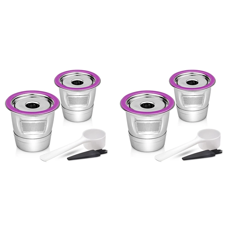 2 капсулы для кофе из нержавеющей стали, многоразовая K-чашка для Keurig 2,0/1,0 Mini Plus, фильтр для кофе
2 капсулы для кофе из нержавеющей стали, многоразовая K-чашка для Keurig 2,0/1,0 Mini Plus, фильтр для кофе