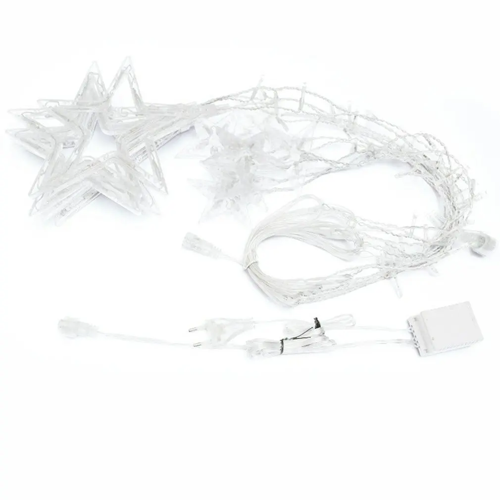 Five-pointed Star Curtain Light Five-pointed Star 220V Button Controller LED Lantern Festive Decoration And Arrangement Props
Five-pointed Star Curtain Light Five-pointed Star 220V Button Controller LED Lantern Festive Decoration And Arrangement Props