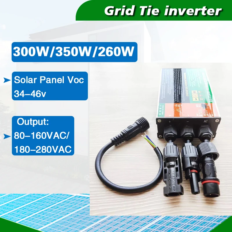 700W Solar Grid Tie Micro Inverter MPPT Input DC26V-46V PV Output AC110V-240V Home Solar On Grid System
700W Solar Grid Tie Micro Inverter MPPT Input DC26V-46V PV Output AC110V-240V Home Solar On Grid System