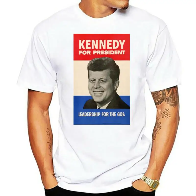 100% Cotton Fashion T Shirts Hot Cheap John F. Kennedy 1960 Campaign Poster Mens T Shirt Top Quality T Shirts
100% Cotton Fashion T Shirts Hot Cheap John F. Kennedy 1960 Campaign Poster Mens T Shirt Top Quality T Shirts