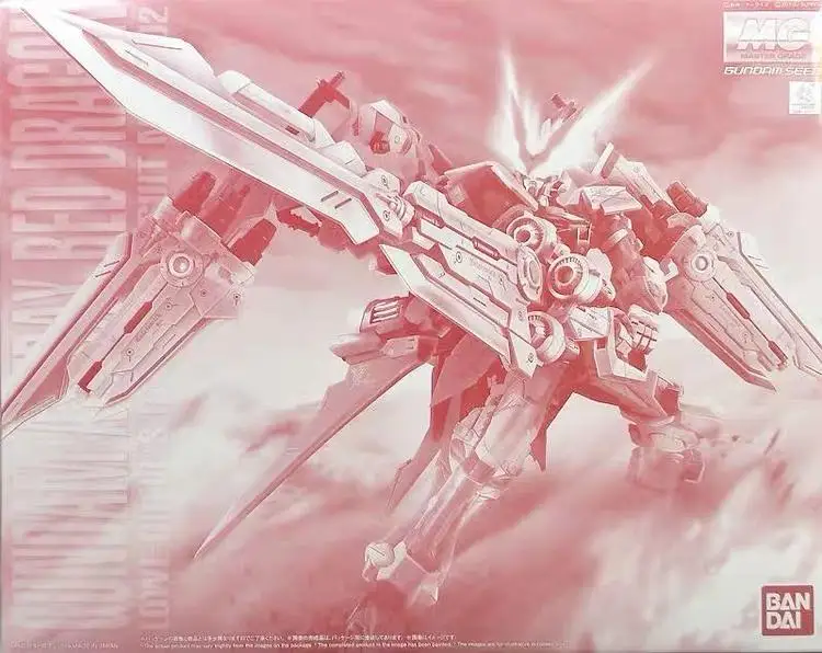 

Original Bandai Gundam Model PB MG 1/100 MBF-P02 Gundam Astray Red Dragon Assemble Model Action Figures