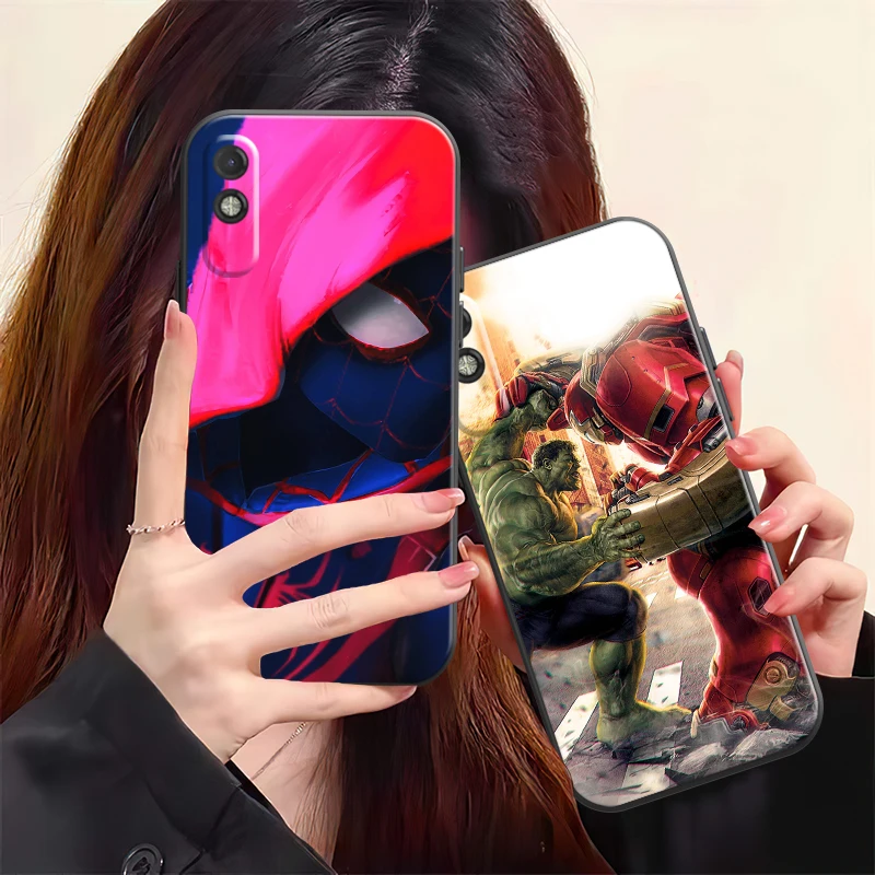 Popular Marvel Phone Case For Xiaomi Redmi 9 9i 9AT 9T 9A 9C 10 Note 9 9T 9S 10 10 Pro 10S 10 5G Coque Soft Funda Back Carcasa
Popular Marvel Phone Case For Xiaomi Redmi 9 9i 9AT 9T 9A 9C 10 Note 9 9T 9S 10 10 Pro 10S 10 5G Coque Soft Funda Back Carcasa