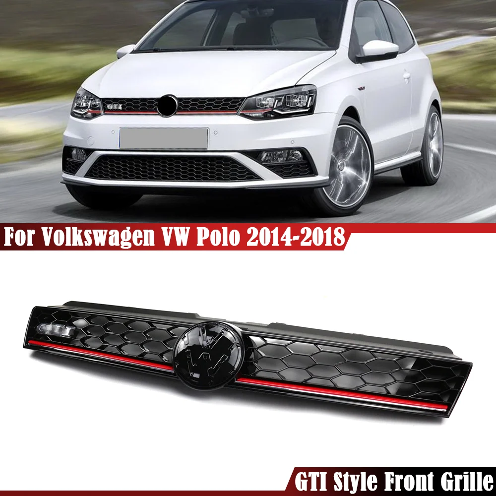 Honeycomb Mesh Car Front Grill Grille For Volkswagen VW Polo 2014 2015 2016 2017 2018 GTI Style Front Bumper Racing Grills
Honeycomb Mesh Car Front Grill Grille For Volkswagen VW Polo 2014 2015 2016 2017 2018 GTI Style Front Bumper Racing Grills