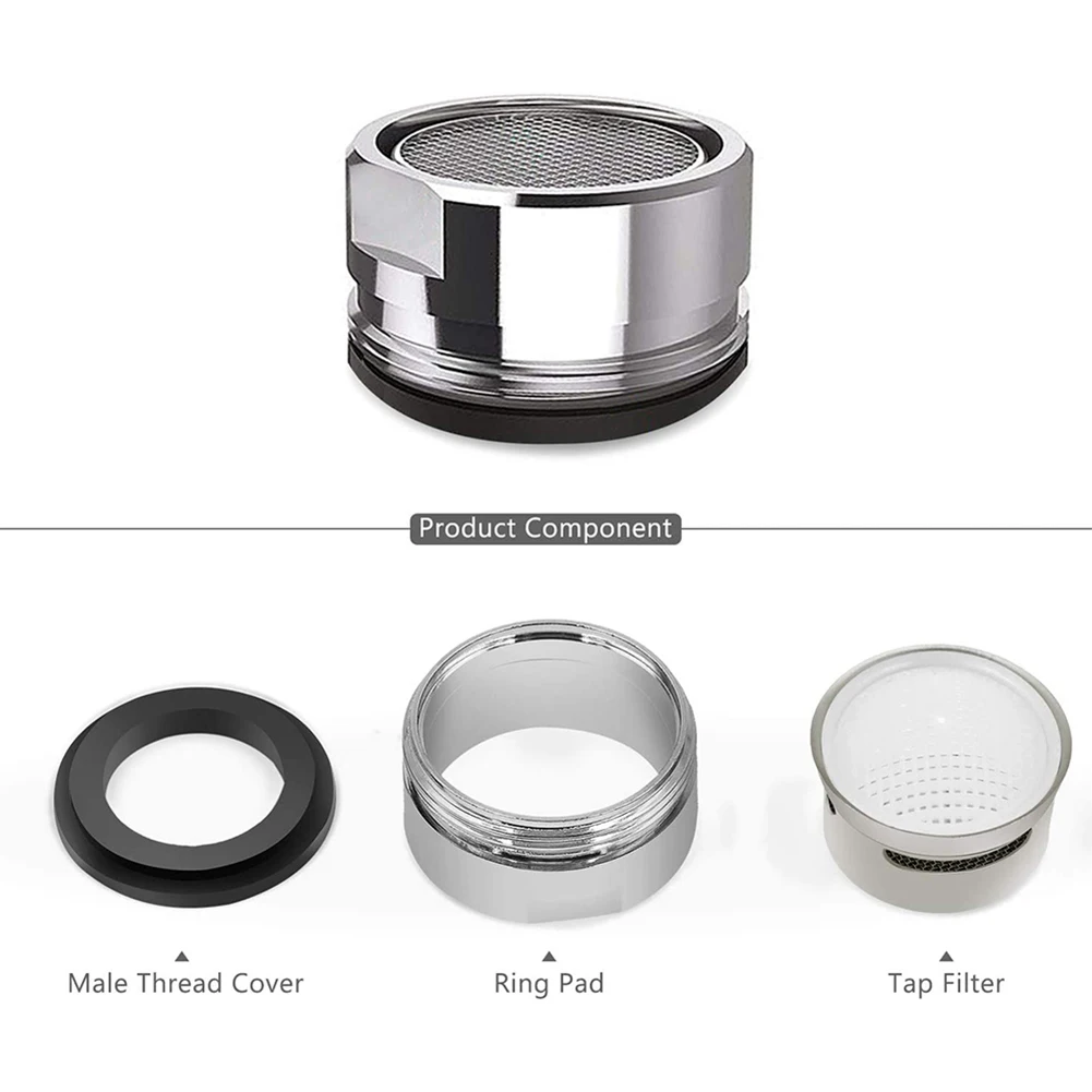 3x Brass Water Saving Faucet Tap Aerator Replaceable Filter Mixed Nozzle M24 24mm Thread Bathroom Faucet Bubbler Bathroom Parts
3x Brass Water Saving Faucet Tap Aerator Replaceable Filter Mixed Nozzle M24 24mm Thread Bathroom Faucet Bubbler Bathroom Parts
