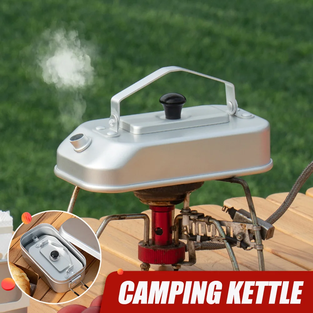 0.2L Portable Camping Kettle for Water Boiling Teapot Aluminum Alloy Heated Coffee Pot for Camping Hiking Travel Backpacking
0.2L Portable Camping Kettle for Water Boiling Teapot Aluminum Alloy Heated Coffee Pot for Camping Hiking Travel Backpacking