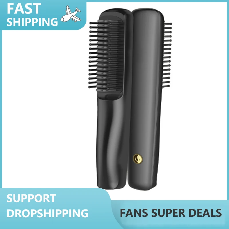 Portable Wireless Mini Hair Straightener Straight Curling Dual Use Travel Home Hair Salon Styling Tool
Portable Wireless Mini Hair Straightener Straight Curling Dual Use Travel Home Hair Salon Styling Tool