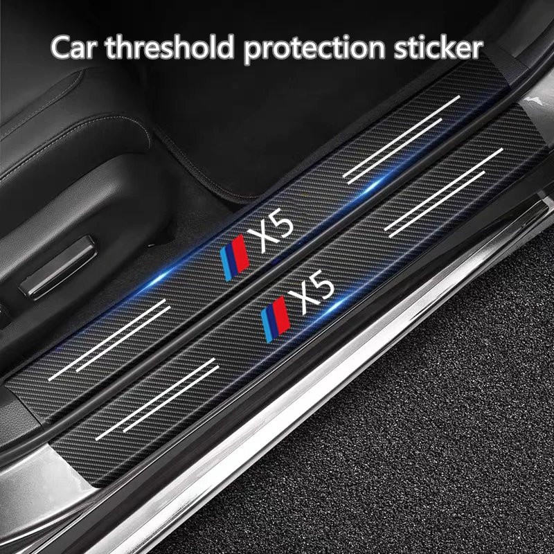 4PCS Carbon Fiber Car Door Threshold Anti Scratch Decal Auto Door Trunk Protective Strip For Bmw X5 E53 E70 F15 G05 Accessories
4PCS Carbon Fiber Car Door Threshold Anti Scratch Decal Auto Door Trunk Protective Strip For Bmw X5 E53 E70 F15 G05 Accessories