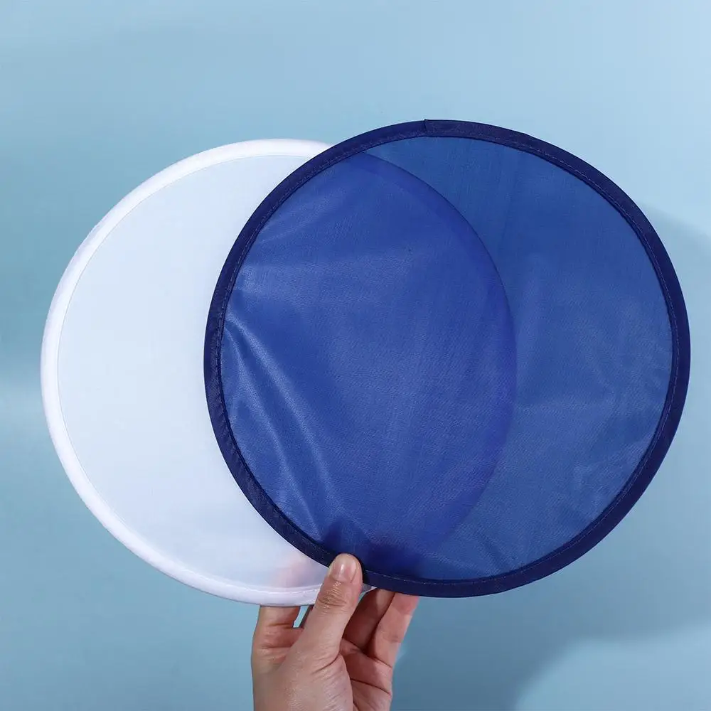 Portable Solid Color for Outdoor Nylon Round with Pocket Folding Fans Child Toy Circular Fan Flying Disk
Portable Solid Color for Outdoor Nylon Round with Pocket Folding Fans Child Toy Circular Fan Flying Disk