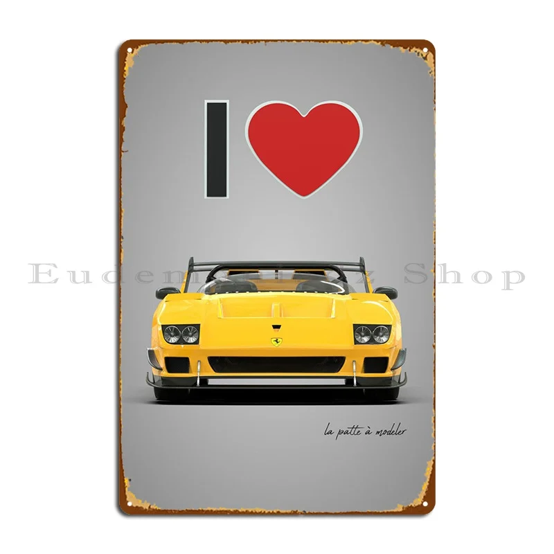 I Love F40 Barchetta металлический знак ржавый дизайн кинотеатр железная стена пещера жестяной знак плакат
I Love F40 Barchetta металлический знак ржавый дизайн кинотеатр железная стена пещера жестяной знак плакат