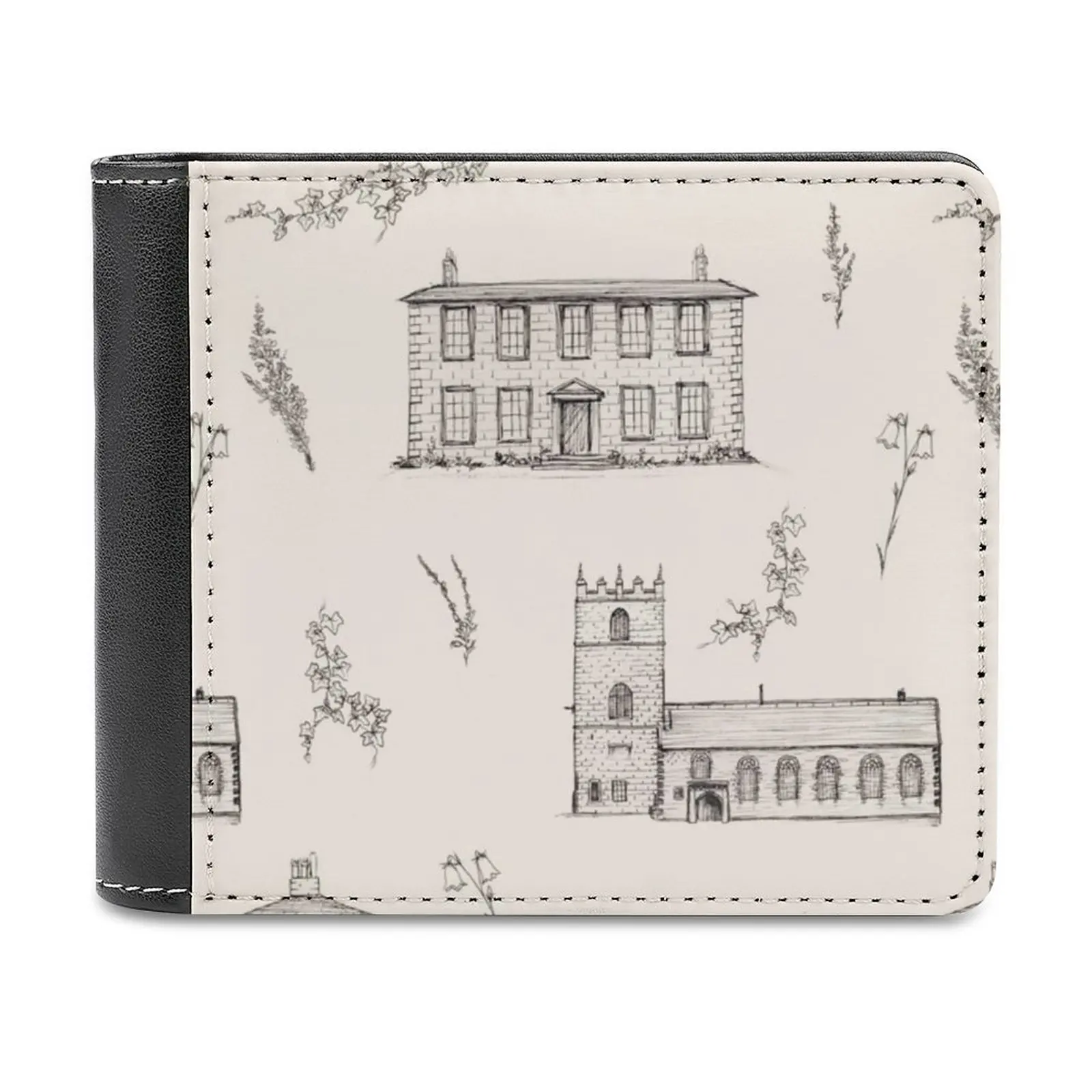 

Bronte Parsonage 'Among The Heath And Harebells' Men's Wallet Purses Wallets New Design Dollar Price Top Men Leather Wallet