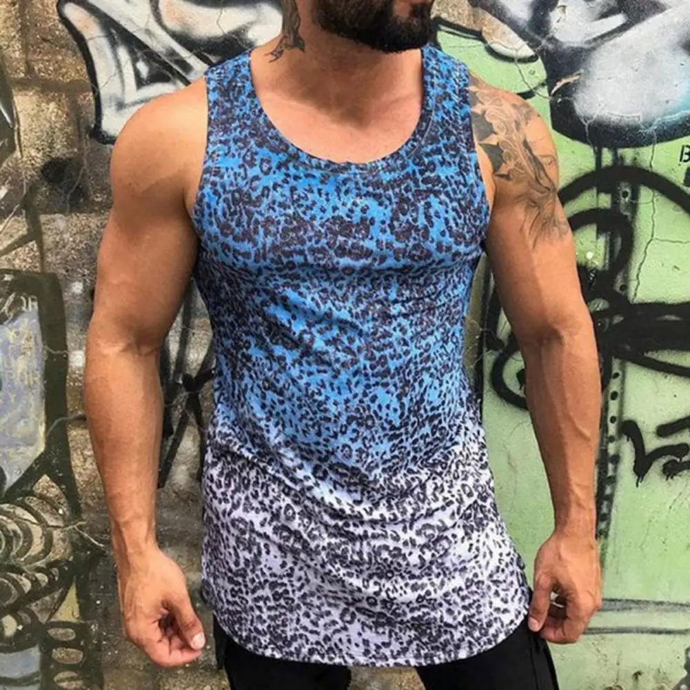 2022 New Fabulous Men Tank Top Star Print Slim Fit Sweat Absorption Sleeveless Leopard Pattern Casual Summer Top for Gym
2022 New Fabulous Men Tank Top Star Print Slim Fit Sweat Absorption Sleeveless Leopard Pattern Casual Summer Top for Gym